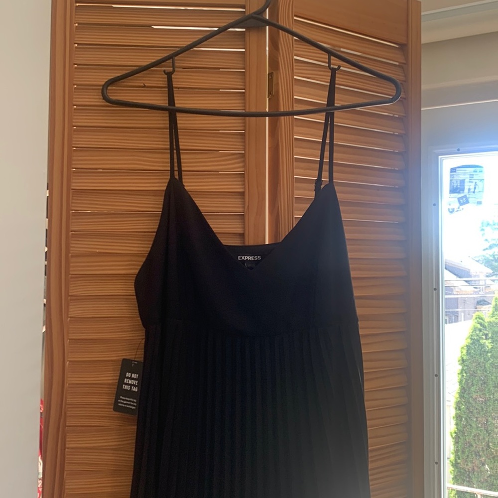 Express long black dress